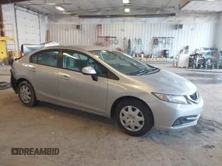 2013 Honda Civic LX with VIN 19XFB2F51DE281760, listed as a IAAI auction lot 41649800 with 81,005 mi miles and . Bid and sale history available at DreamBid. Image 1.