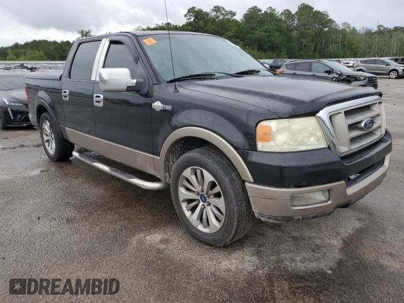 2005 Ford F-150 XLT z VIN 1FTPW12535KD18895, wystawiony jako Copart lot #56825825 z przebiegiem 338 005 mil mil oraz Szkoda całkowita • Salvage title. Historia ofert i sprzedaży dostępna na DreamBid. Obrazek 4.