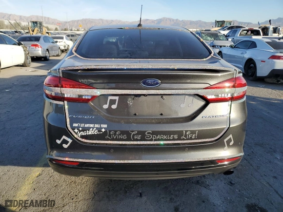 2017 Ford Fusion Energi Titanium with VIN 3FA6P0SU3HR276499, listed as a Copart auction lot 43269135 with 109,065 mi miles and Salvage Title. Bid and sale history available at carsss.com. Image 6.