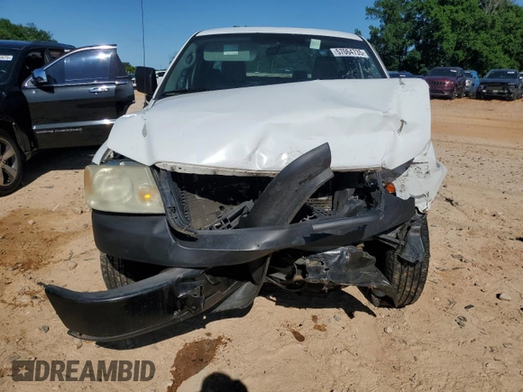 2006 Ford F-150 XL with VIN 1FTRF12W06NA22654, listed as a Copart auction lot 57064735 with 228,697 mi miles and Salvage title. Bid and sale history available at DreamBid. Image 5.