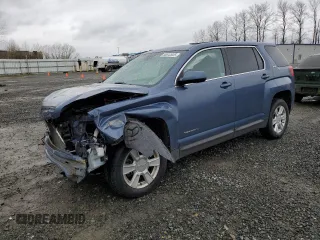 2012 GMC Terrain SLE-1 with VIN 2GKFLREK4C6302603, listed as a Copart auction lot 50012925 with 128,382 mi miles and Salvage Title. Bid and sale history available at carsss.com. Image 1.