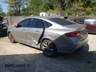 2015 Chrysler 200 S with VIN 1C3CCCBB6FN620517, listed as a Copart auction lot 70139224 with 117,414 mi miles and Salvage Title. Bid and sale history available at DreamBid. Image 2.