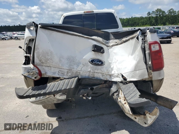 2008 Ford F-350 XL with VIN 1FTWW31R48ED01201, listed as a Copart auction lot 60635065 with 297,768 mi miles and Salvage title. Bid and sale history available at DreamBid. Image 6.