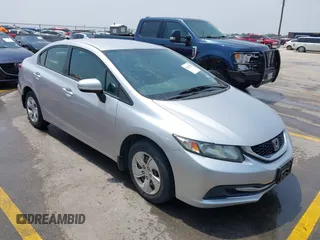 2014 Honda Civic LX z VIN 19XFB2F59EE237314, wystawiony jako IAAI lot #42247098 z przebiegiem 95 638 mil mil oraz . Historia ofert i sprzedaży dostępna na DreamBid. Obrazek 1.