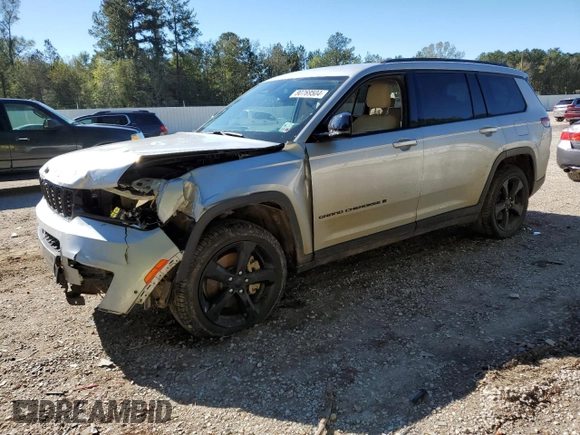 2022 Jeep Grand Cherokee Limited with VIN 1C4RJJBG0N8584834, listed as a Copart auction lot 80769504 with 43,209 mi miles and Salvage title. Bid and sale history available at DreamBid. Image 1.