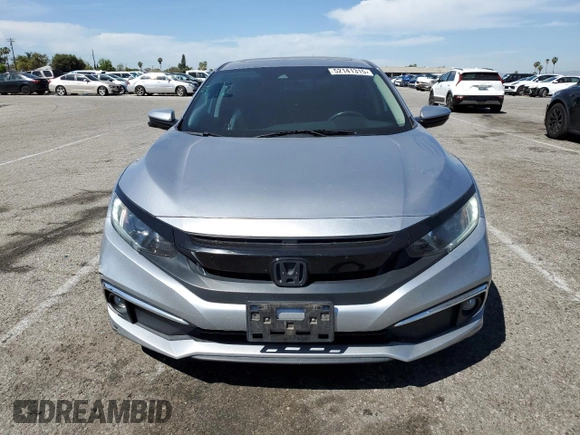 2020 Honda Civic EX-L z VIN 19XFC1F70LE209746, wystawiony jako Copart lot #52141315 z przebiegiem 84 387 mil mil oraz Szkoda całkowita • Salvage title. Historia ofert i sprzedaży dostępna na DreamBid. Obrazek 5.