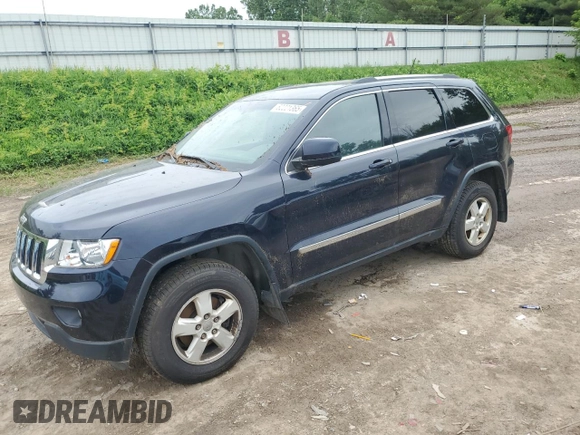 2011 Jeep Grand Cherokee Laredo with VIN 1J4RR4GG5BC622838, listed as a Copart auction lot 62221365 with 287,115 mi miles and Clean title. Bid and sale history available at DreamBid. Image 1.