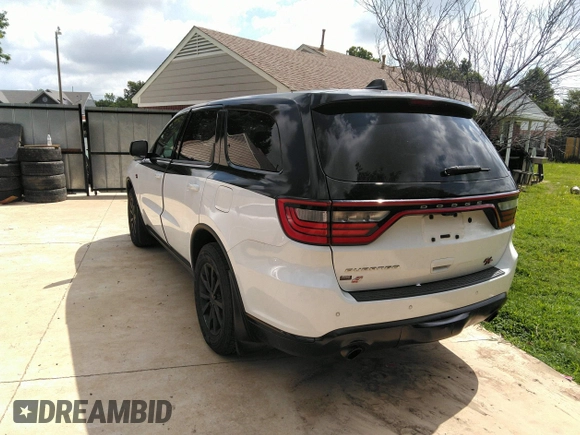 2018 Dodge Durango Special Service with VIN 1C4SDJFT4JC317011, listed as a IAAI auction lot 42717061 with 124,663 mi miles and . Bid and sale history available at DreamBid. Image 3.