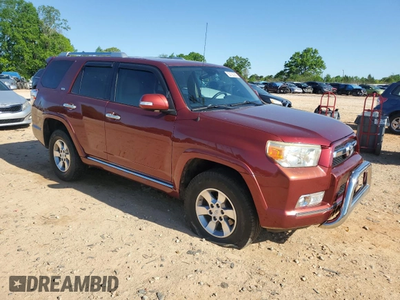 2010 Toyota 4Runner Trail with VIN JTEBU5JR4A5010487, listed as a Copart auction lot 52722085 with 314,276 mi miles and Salvage Title. Bid and sale history available at DreamBid. Image 4.