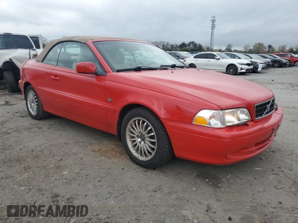 2004 Volvo C70 with VIN YV1NC62D64J060679, listed as a Copart auction lot 51819205 with 143,867 mi miles and Salvage Title. Bid and sale history available at carsss.com. Image 4.