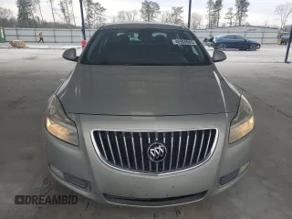 2011 Buick Regal CXL RL1 with VIN W04GN5EC7B1112799, listed as a Copart auction lot 46500085 with 204,960 mi miles and Salvage Title. Bid and sale history available at carsss.com. Image 5.