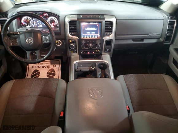 2018 Ram 1500 Big Horn with VIN 1C6RR7LM6JS288608, listed as a Copart auction lot 43527095 with 110,617 mi miles and Salvage Title. Bid and sale history available at carsss.com. Image 8.