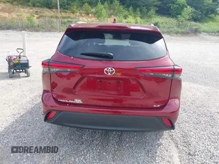2023 Toyota Highlander L with VIN 5TDKDRAH8PS026410, listed as a IAAI auction lot 42202667 with 20,551 mi miles and . Bid and sale history available at DreamBid. Image 16.