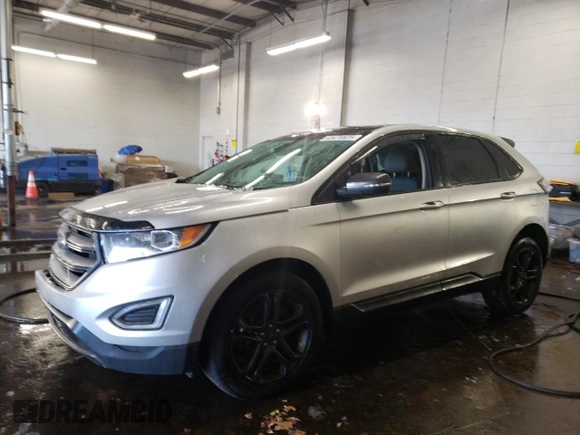 2018 Ford Edge SEL with VIN 2FMPK4J99JBB29668, listed as a Copart auction lot 45470825 with 133,803 mi miles and Salvage Title. Bid and sale history available at carsss.com. Image 1.