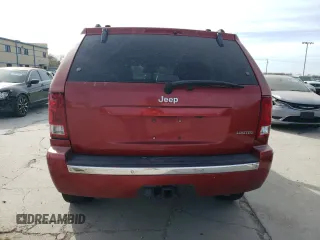 2006 Jeep Grand Cherokee Limited with VIN 1J4HS58N96C103641, listed as a Copart auction lot 49446385 with 169,335 mi miles and Salvage title. Bid and sale history available at DreamBid. Image 6.