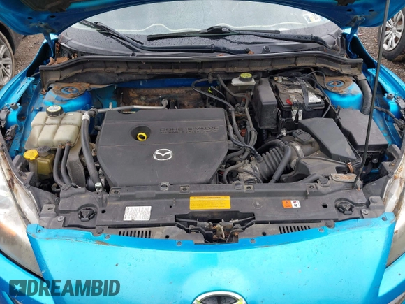 2010 Mazda 3 S Grand Touring with VIN JM1BL1S65A1260333, listed as a IAAI auction lot 42206075 with 175,564 mi miles and . Bid and sale history available at carsss.com. Image 10.