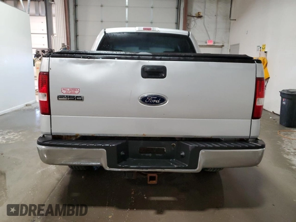 2005 Ford F-150 XLT with VIN 1FTPW14505FB25030, listed as a Copart auction lot 48666275 with 206,106 mi miles and Clean Title. Bid and sale history available at carsss.com. Image 6.