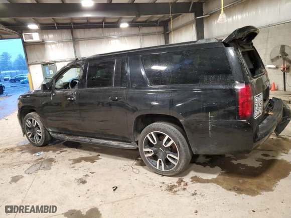 2020 Chevrolet Suburban LT with VIN 1GNSCHKC1LR141334, listed as a Copart auction lot 85722014 with 0 mi miles and Salvage Title. Bid and sale history available at carsss.com. Image 2.