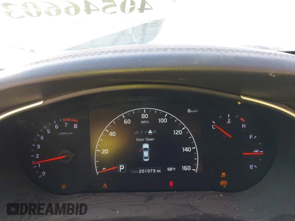2014 Kia Cadenza Premium with VIN KNALN4D7XE5144952, listed as a IAAI auction lot 40546603 with 201,073 mi miles. Bid and sale history available at carsss.com. Image 7.