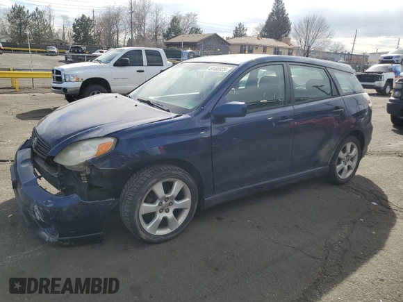 2006 Toyota Matrix STD with VIN 2T1KR32E46C554648, listed as a Copart auction lot 49188925 with 200,489 mi miles and Salvage Title. Bid and sale history available at DreamBid. Image 1.