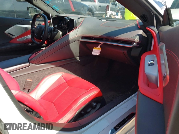 2023 Chevrolet Corvette 2LT with VIN 1G1YB2D4XP5140679, listed as a IAAI auction lot 42549129 with 25,665 mi miles and . Bid and sale history available at DreamBid. Image 5.