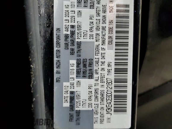 2013 Mazda CX-5 Touring with VIN JM3KE4CE8D0121607, listed as a Copart auction lot 56217965 with 143,861 mi miles and Clean Title. Bid and sale history available at DreamBid. Image 13.