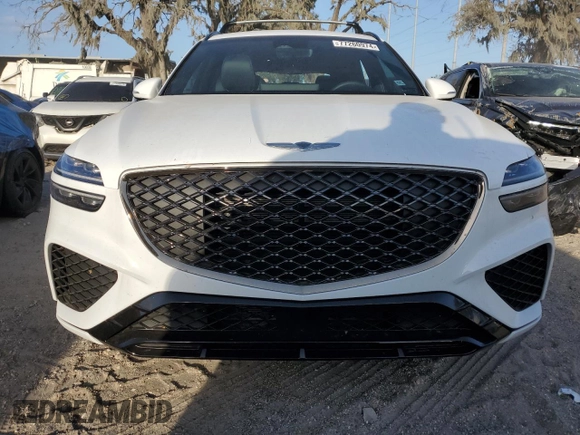 2024 Genesis GV70 Sport with VIN 5NMMCDTC1RH011009, listed as a Copart auction lot 77260974 with 1,672 mi miles and Non Repairable. Bid and sale history available at DreamBid. Image 5.