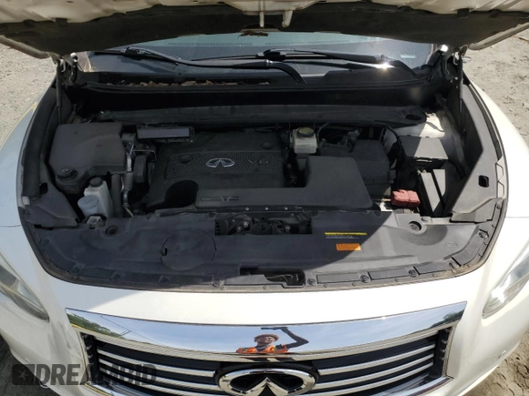 2015 Infiniti QX60 z VIN 5N1AL0MM5FC501767, wystawiony jako Copart lot #57256355 z przebiegiem 61 511 mil mil oraz Szkody całkowita. Historia ofert i sprzedaży dostępna na DreamBid. Obrazek 12.
