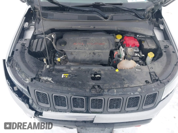 2020 Jeep Compass Trailhawk with VIN 3C4NJDDB1LT203329, listed as a IAAI auction lot 41301931 with 79,035 mi miles and . Bid and sale history available at carsss.com. Image 10.