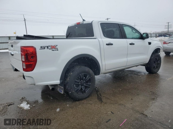 2022 Ford Ranger XL with VIN 1FTER4FH2NLD26243, listed as a Copart auction lot 45233925 with 9,558 mi miles and Salvage Title. Bid and sale history available at DreamBid. Image 3.