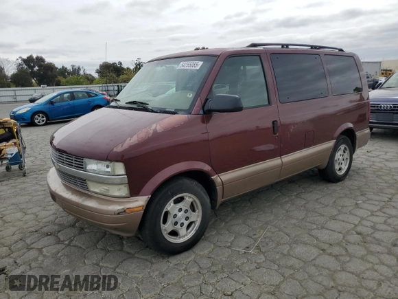2004 Chevrolet Astro with VIN 1GNEL19X64B119448, listed as a Copart auction lot 54255085 with 245,261 mi miles and Clean Title. Bid and sale history available at carsss.com. Image 1.