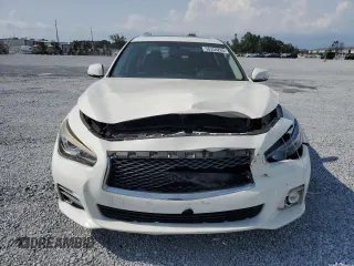 2017 Infiniti Q50 Premium z VIN JN1EV7AP0HM742479, wystawiony jako Copart lot #56358265 z przebiegiem 80 911 mil mil oraz Szkoda całkowita • Salvage title. Historia ofert i sprzedaży dostępna na DreamBid. Obrazek 5.