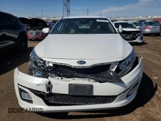 2015 Kia Optima LX with VIN KNAGM4A71F5636795, listed as a Copart auction lot 50013575 with 82,815 mi miles and Salvage Title. Bid and sale history available at carsss.com. Image 5.