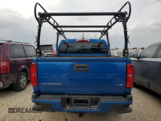 2022 Chevrolet Colorado 4WD LT with VIN 1GCGTCEN1N1225623, listed as a Copart auction lot 47280025 with 56,422 mi miles and Salvage Title. Bid and sale history available at carsss.com. Image 6.
