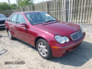 2003 Mercedes-Benz C 240 z VIN WDBRF61J63F302232, wystawiony jako IAAI lot #42419767 z przebiegiem 43 602 mil mil oraz . Historia ofert i sprzedaży dostępna na DreamBid. Obrazek 1.