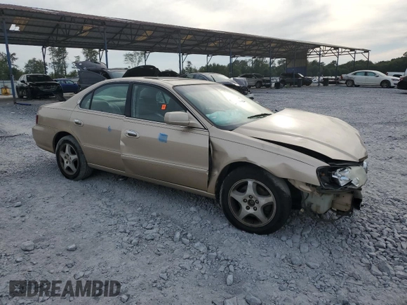 2003 Acura TL with VIN 19UUA56633A000212, listed as a Copart auction lot 48236875 with 269,864 mi miles and Non Repairable. Bid and sale history available at carsss.com. Image 4.