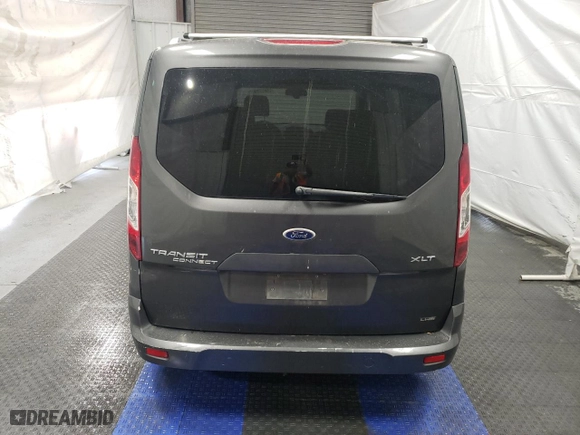 2016 Ford Transit Connect Wagon XLT with VIN NM0GE9F71G1258151, listed as a Copart auction lot 47366715 with 101,653 mi miles and Clean Title. Bid and sale history available at carsss.com. Image 6.