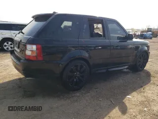 2008 Land Rover Range Rover Sport SC with VIN SALSH23488A185862, listed as a Copart auction lot 54445615 with 147,187 mi miles and Salvage title. Bid and sale history available at DreamBid. Image 3.