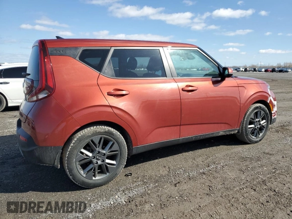 2021 Kia Soul EX with VIN KNDJ33AU6M7756945, listed as a Copart auction lot 51644205 with 84,006 mi miles and Clean Title. Bid and sale history available at carsss.com. Image 3.
