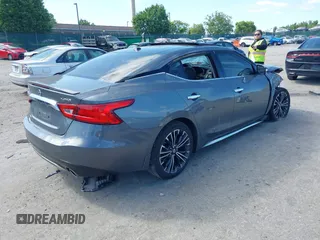 2018 Nissan Maxima SV with VIN 1N4AA6AP2JC385535, listed as a IAAI auction lot 42299100 with 81,431 mi miles and . Bid and sale history available at DreamBid. Image 4.