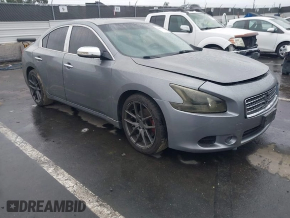 2009 Nissan Maxima SV with VIN 1N4AA51E99C803366, listed as a IAAI auction lot 41805151 with 175,801 mi miles and . Bid and sale history available at DreamBid. Image 1.