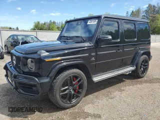 2020 Mercedes-Benz G 63 AMG z VIN W1NYC7HJ5LX361051, wystawiony jako Copart lot #43801595 z przebiegiem 25 255 mil mil oraz Czysty tytuł • Clean title. Historia ofert i sprzedaży dostępna na DreamBid. Obrazek 1.