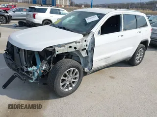 2015 Jeep Grand Cherokee Limited with VIN 1C4RJFBGXFC100325, listed as a IAAI auction lot 41700909 with 1 mi miles. Bid and sale history available at carsss.com. Image 18.
