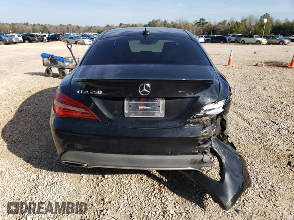 2019 Mercedes-Benz CLA with VIN WDDSJ4EB5KN720316, listed as a Copart auction lot 41435813 with 59,216 mi miles. Bid and sale history available at carsss.com. Image 6.