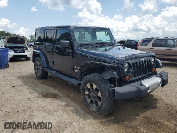 2012 Jeep Wrangler Unlimited Sahara z VIN 1C4HJWEG6CL141988, wystawiony jako Copart lot #61631115 z przebiegiem 140 401 mil mil oraz Szkoda całkowita • Salvage title. Historia ofert i sprzedaży dostępna na DreamBid. Obrazek 4.