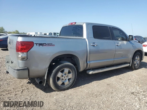 2007 Toyota Tundra Limited with VIN 5TFEV58117X032006, listed as a Copart auction lot 50069195 with 194,921 mi miles and Clean Title. Bid and sale history available at DreamBid. Image 3.