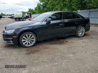 2019 Audi A4 Premium with VIN WAUGMAF41KN012339, listed as a Copart auction lot 61236005 with 142,937 mi miles and Salvage title. Bid and sale history available at DreamBid. Image 1.