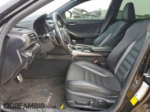 2020 Lexus IS 300 F Sport with VIN JTHGA1D23L5103657, listed as a Copart auction lot 57443255 with 95,782 mi miles and Salvage title. Bid and sale history available at DreamBid. Image 7.