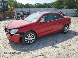 2011 Volkswagen Eos Komfort z VIN WVWBA7AH5BV000200, wystawiony jako Copart lot #66363545 z przebiegiem 69 697 mil mil oraz Czysty tytuł • Clean title. Historia ofert i sprzedaży dostępna na DreamBid. Obrazek 1.