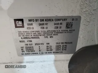 2022 Buick Encore GX Select с VIN KL4MMDSL2NB065555, выставлен на аукционе Copart как лот 47764835 с пробегом 49 448 миль миль и Списание • Salvage title. История ставок и продаж доступна на DreamBid. Изображение 14.